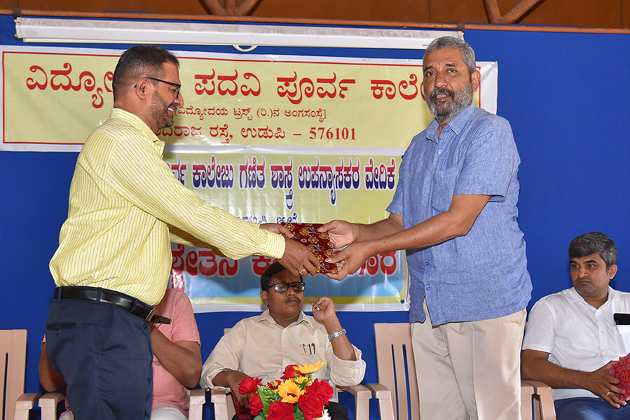 Mathematics Workshop Vidyodaya PU College, Udupi