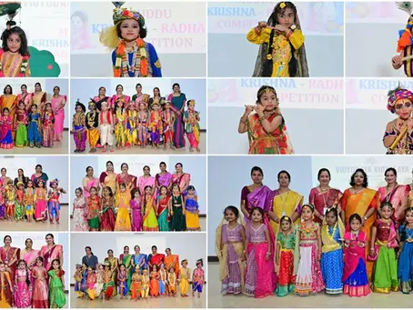Sri Krishna Janmashtami Celebration at Vidyodaya Public School
