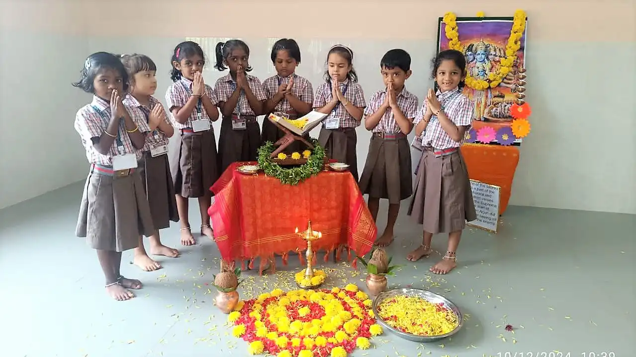 Geetha Jayanathi at Vidyodaya Public School Udupi