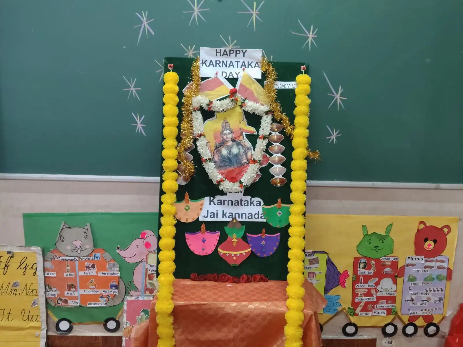 Karnataka Rajyotsava Celebration at Vidyodaya Public School Udupi