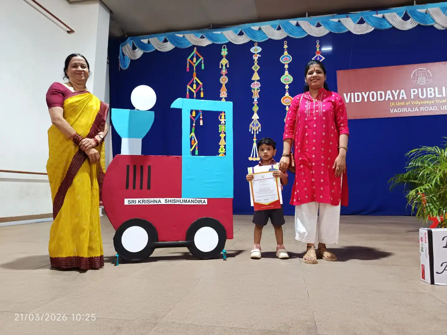 UKG Graduation Day 2026 and Merit Certificate Distribution at Vidyodaya Public School