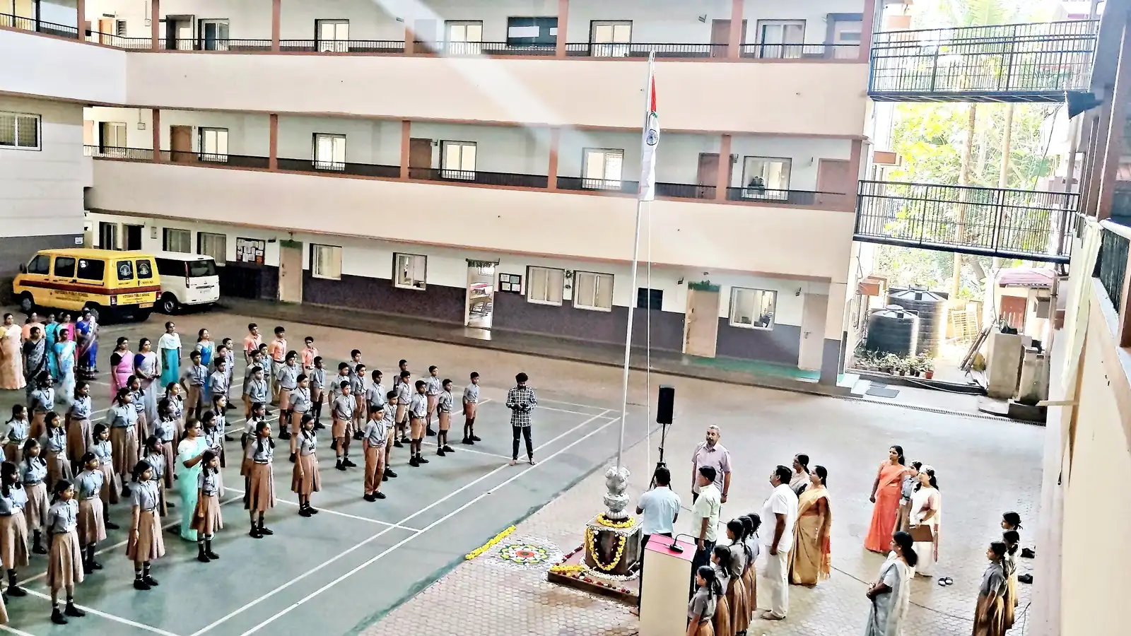 vidyodaya P U College Udupi Republic Day Celebration