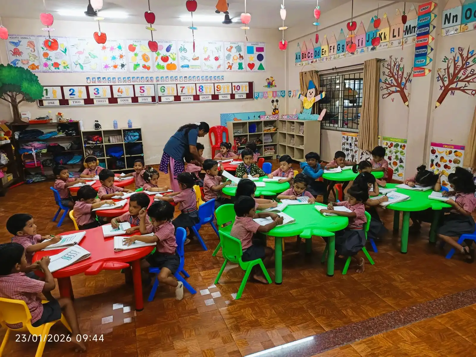 Republic Day activity for pre-primary students