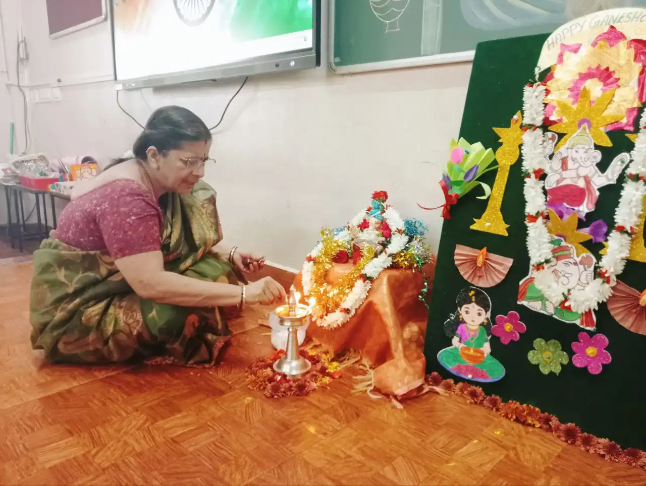 Ganesh Chathurthi Celebrations at Vidyodaya Public School Udupi