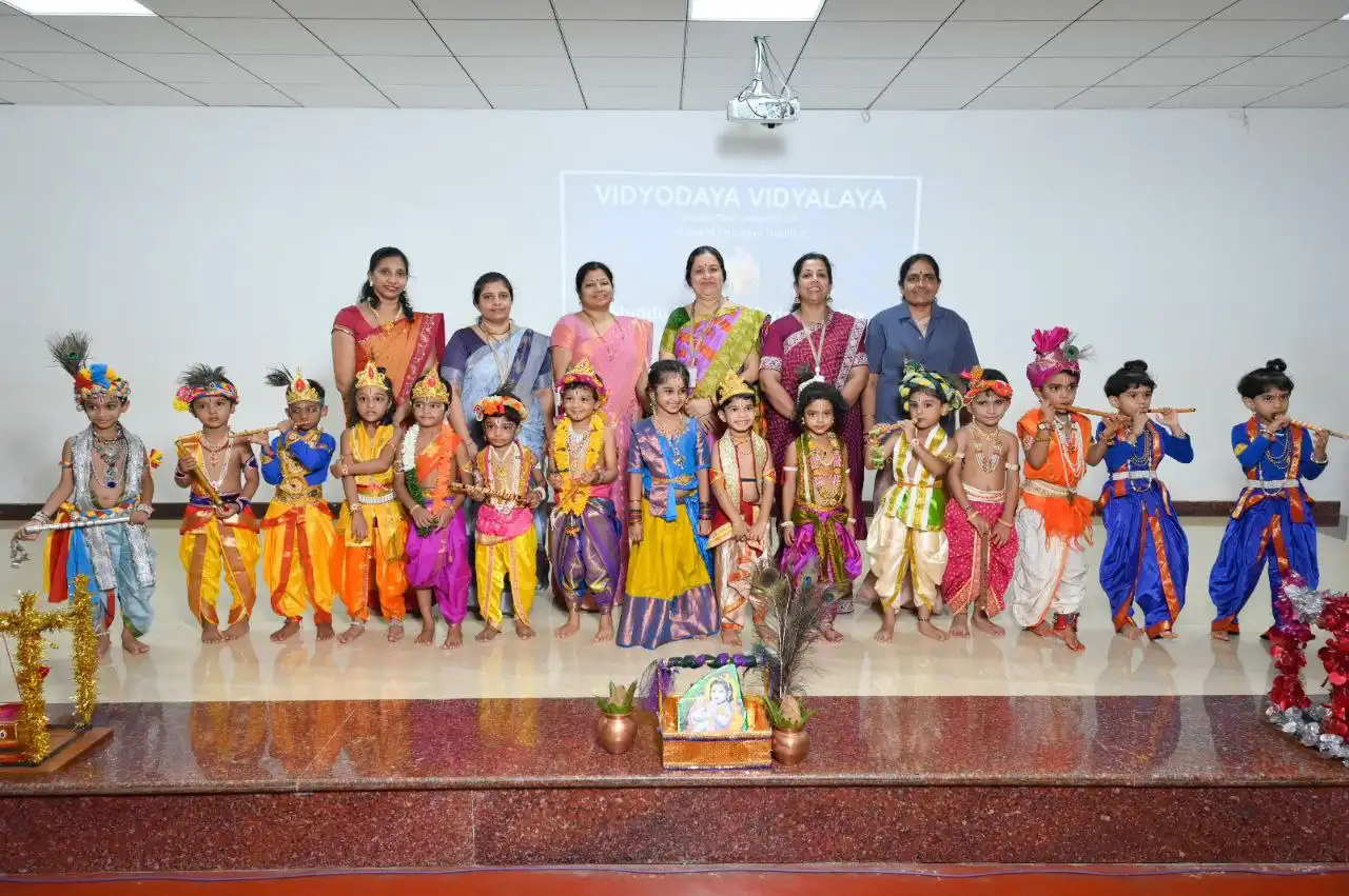 Srikrishna Janmashtami Celebration at Vidyodaya Public Shcool Udupi