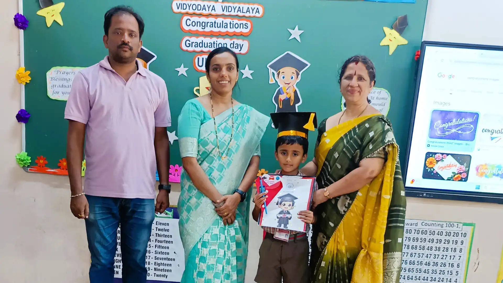 UKG Graduation Day 2026 and Merit Certificate Distribution at Vidyodaya Public School