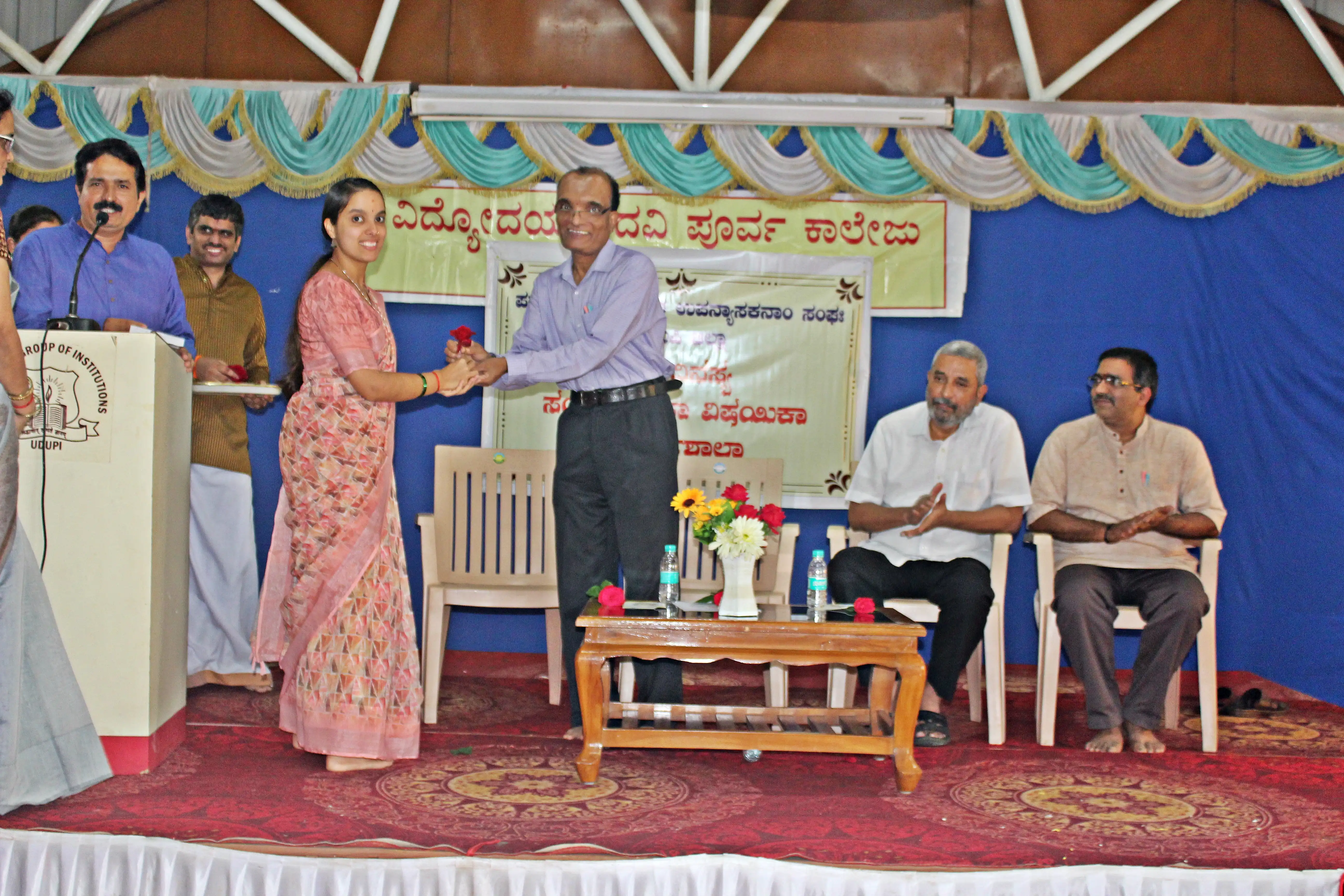 Workshop for Sanskrit Lecturers of Udupi District at Vidyodaya P U College Udupi