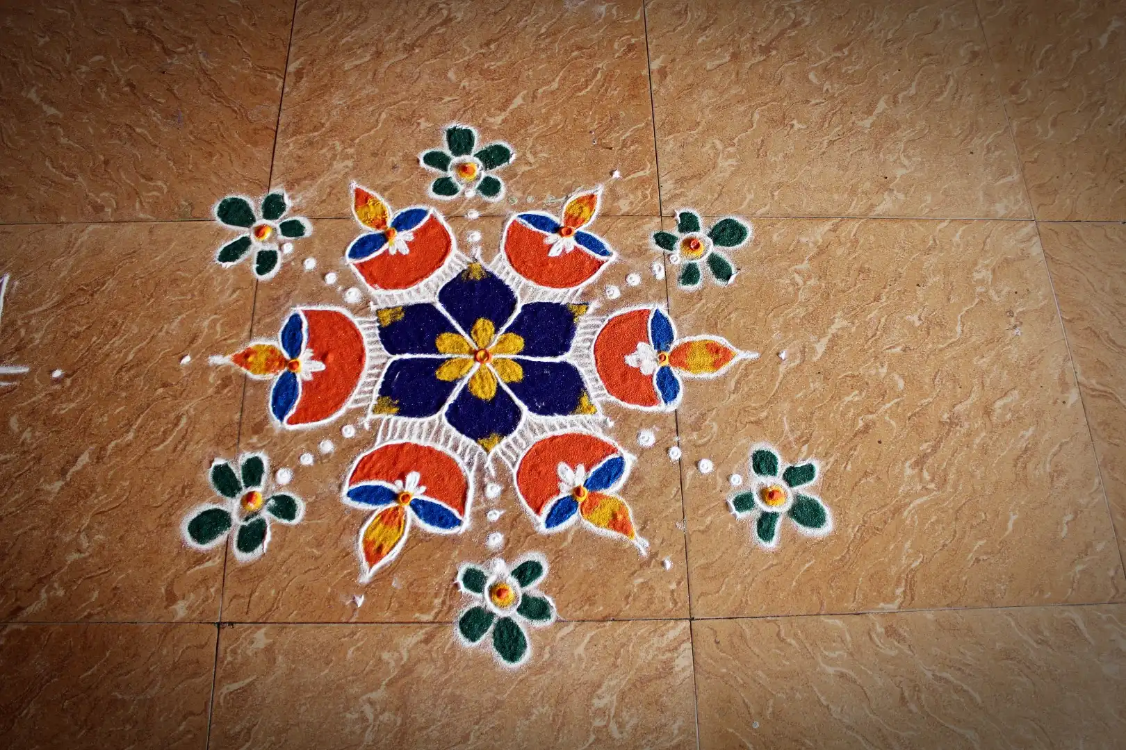 Rangoli Competition held at Vidyodaya P U College, Udupi