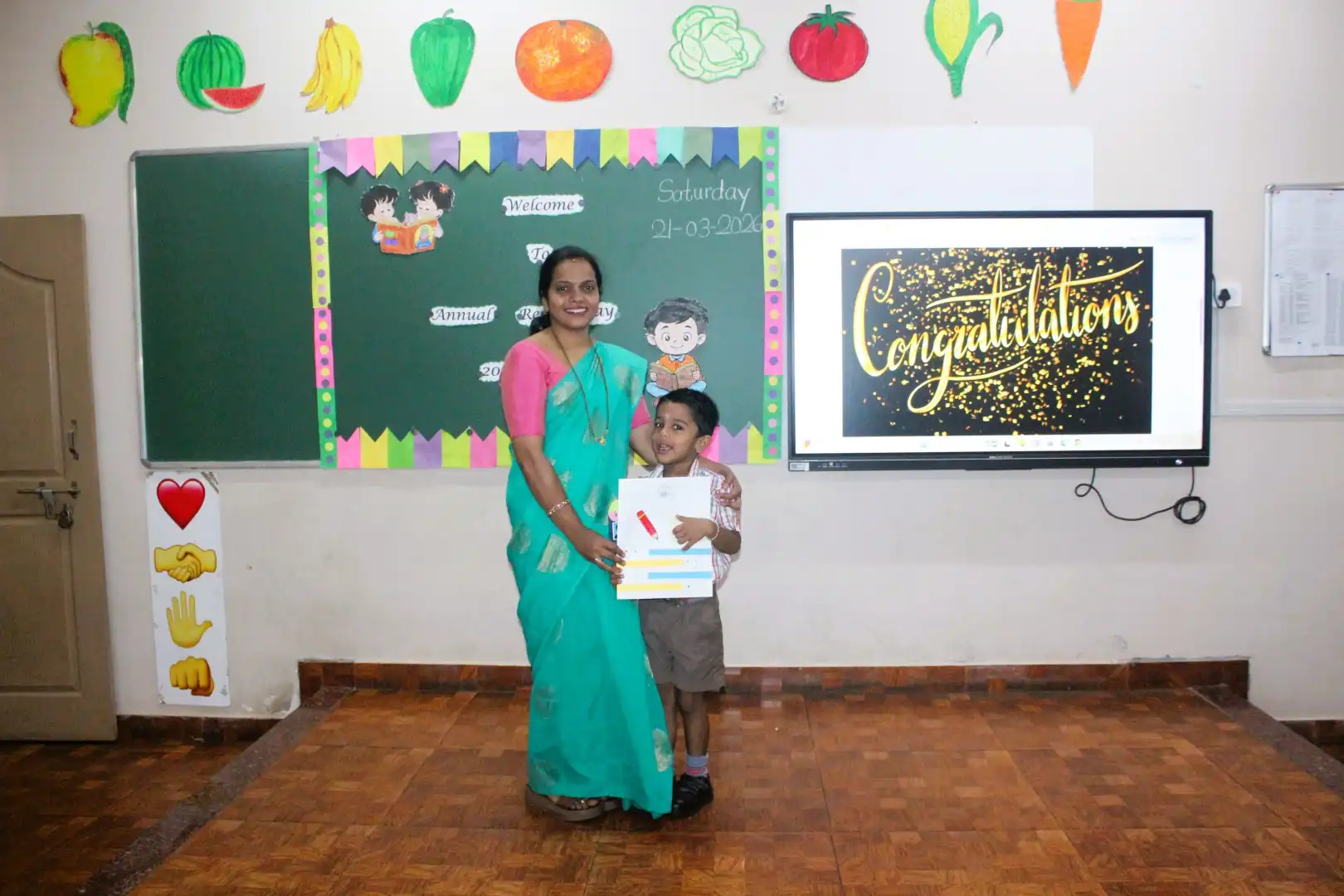 UKG Graduation Day 2026 and Merit Certificate Distribution at Vidyodaya Public School