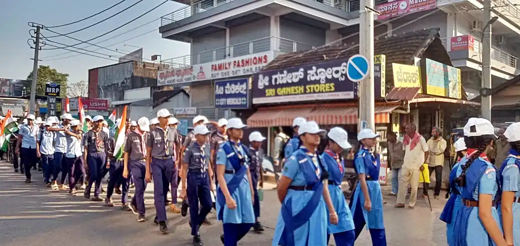 Sardar @150 Ekta Rally Vidyodaya Public School Udupi
