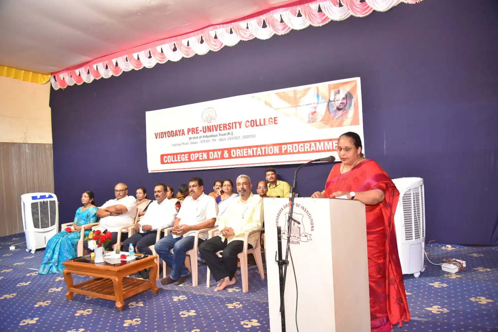 Vidyodaya P U College Udupi Orientation Programme for PUC Students