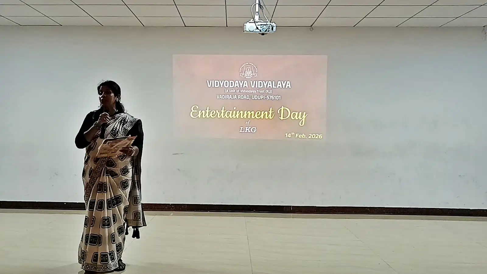 Entertainment Day Celebration LKG 2026 at Vidyodaya Public School