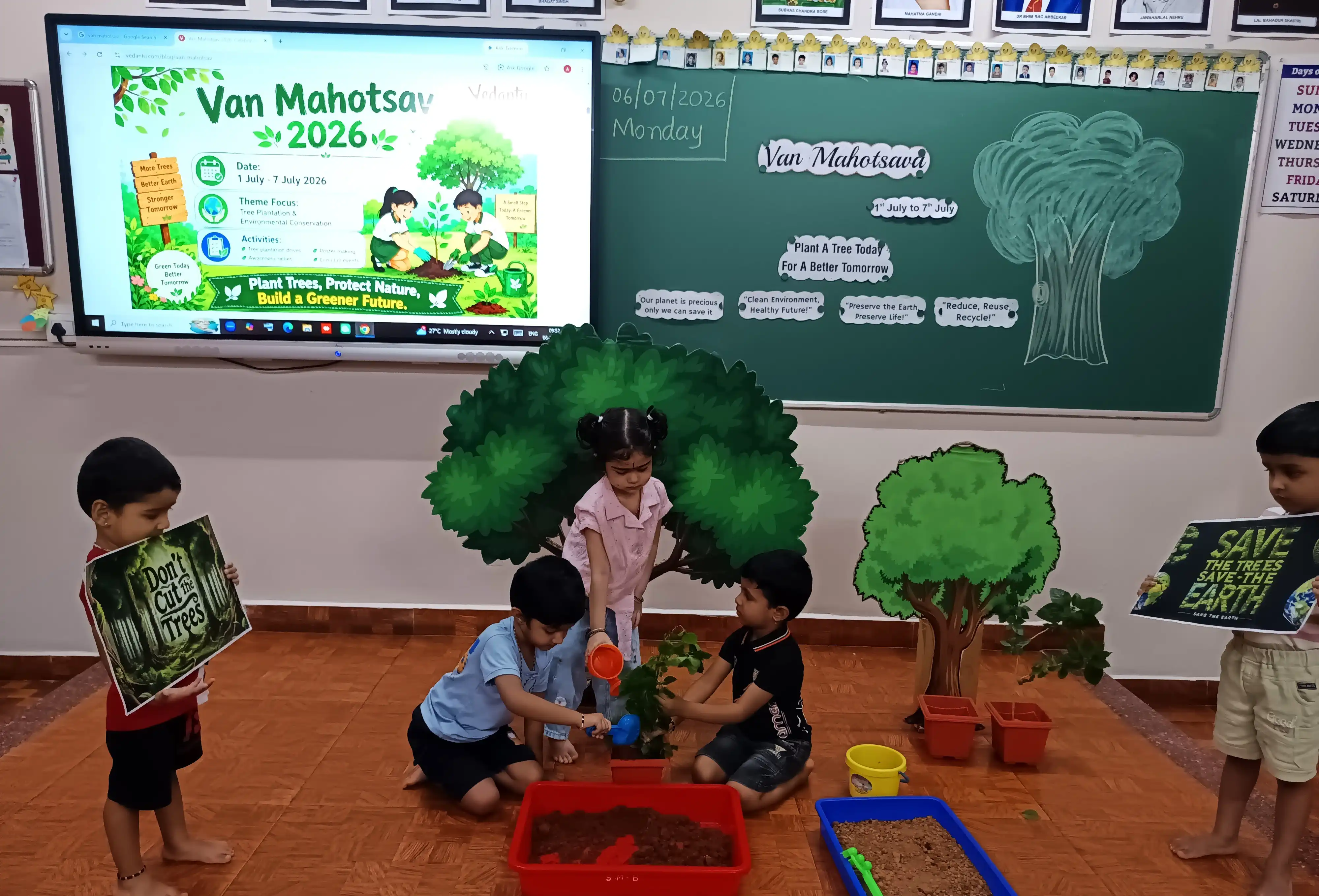 Vanamahotsava Celebration at Vidyodaya Public School