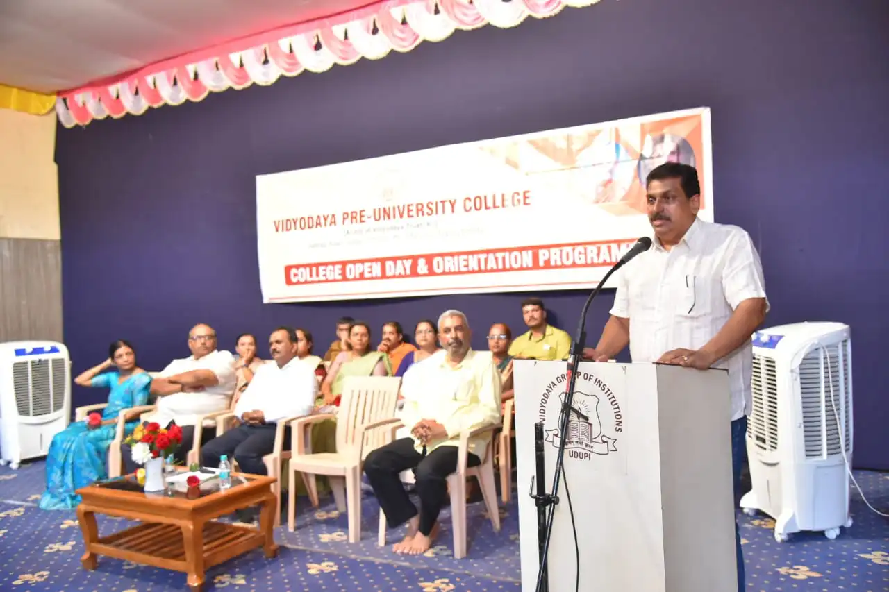 Vidyodaya P U College Udupi Orientation Programme for PUC Students