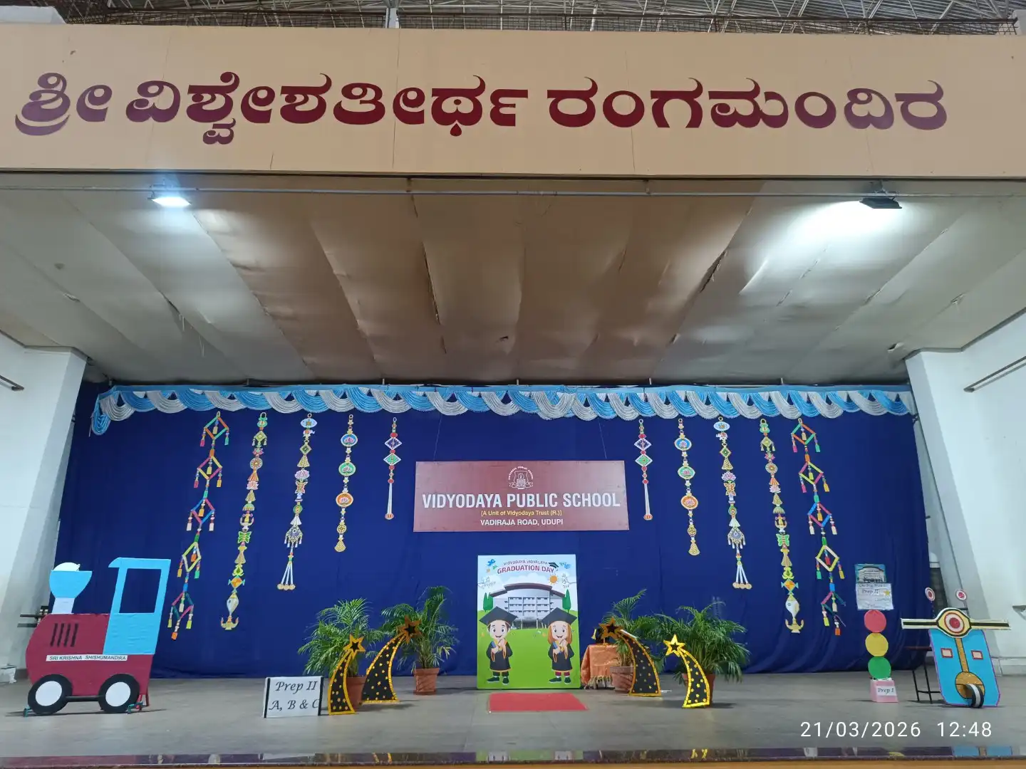 UKG Graduation Day 2026 and Merit Certificate Distribution at Vidyodaya Public School