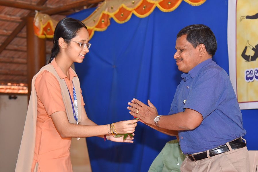 Vidyodaya P U College Yogasana Competition