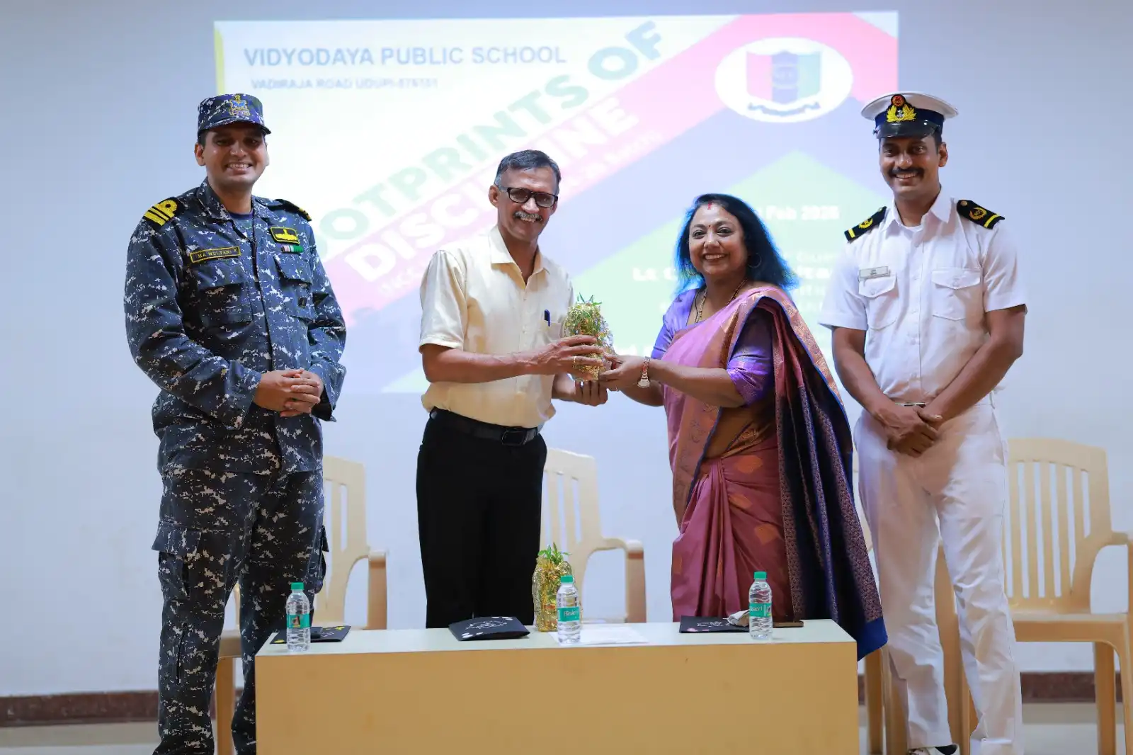 NCC Valedictory Function 2024–26 Conducted at 77JD Vidyodaya School Sub Unit