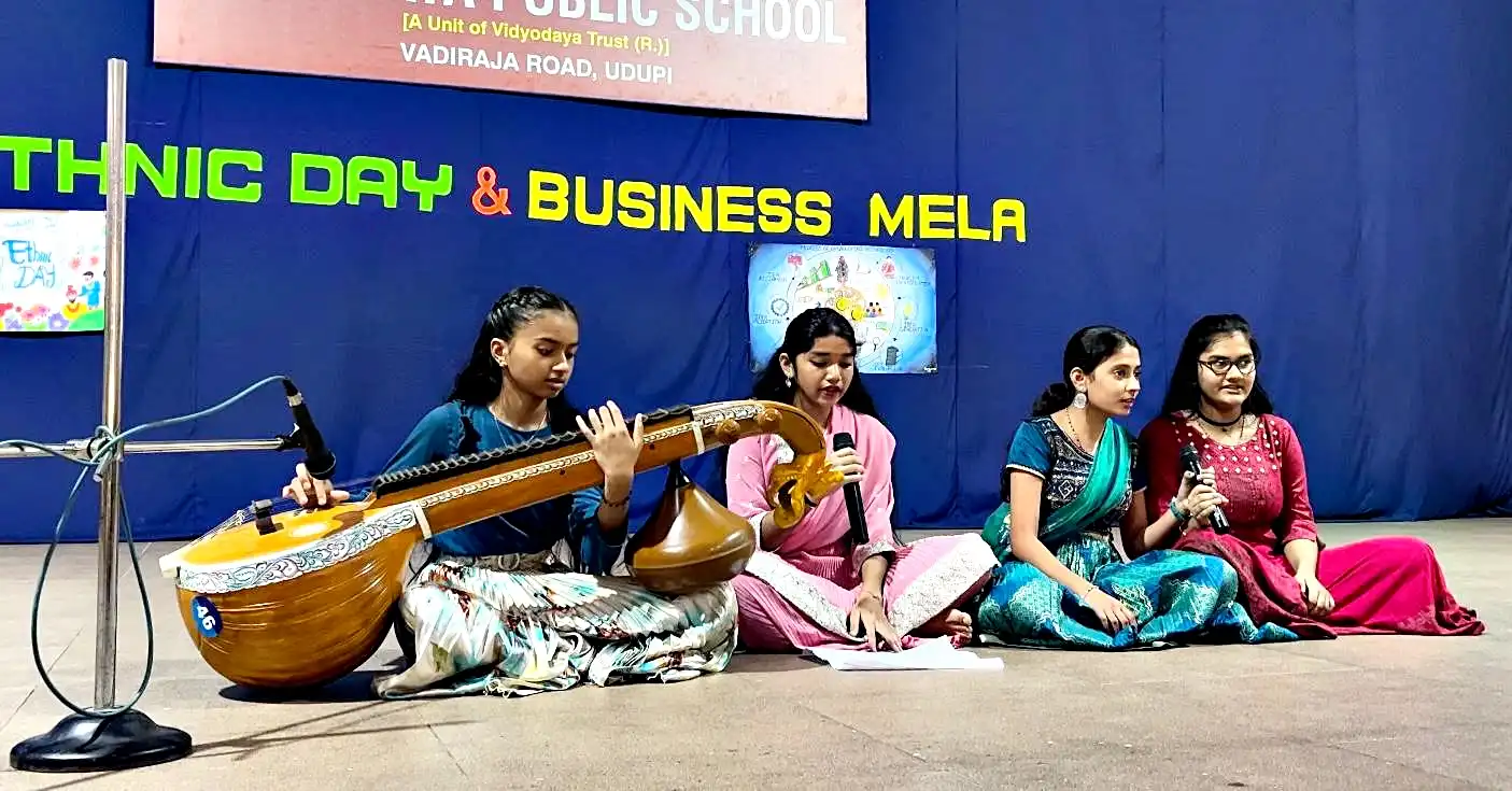 Vidyodaya Public School Ethnic Day Business Mela Celebration