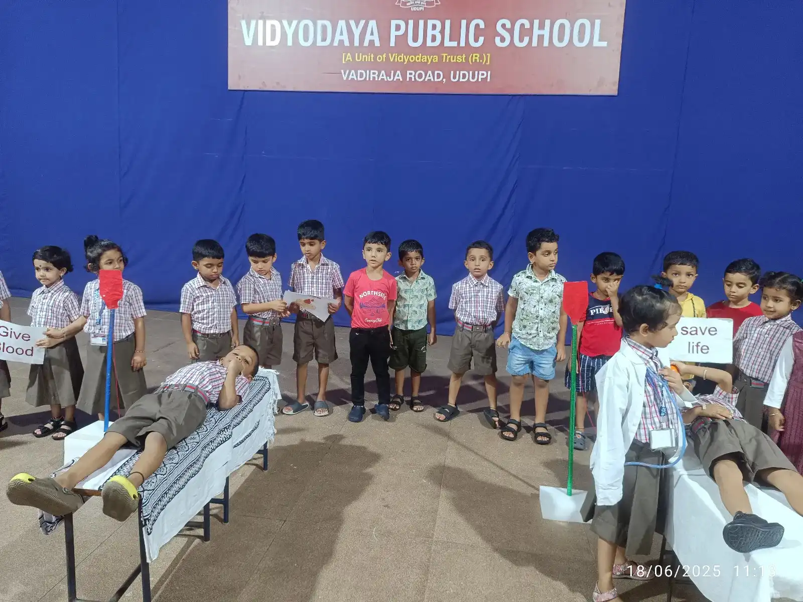 Vidyodaya Public School World Blood Donor Day