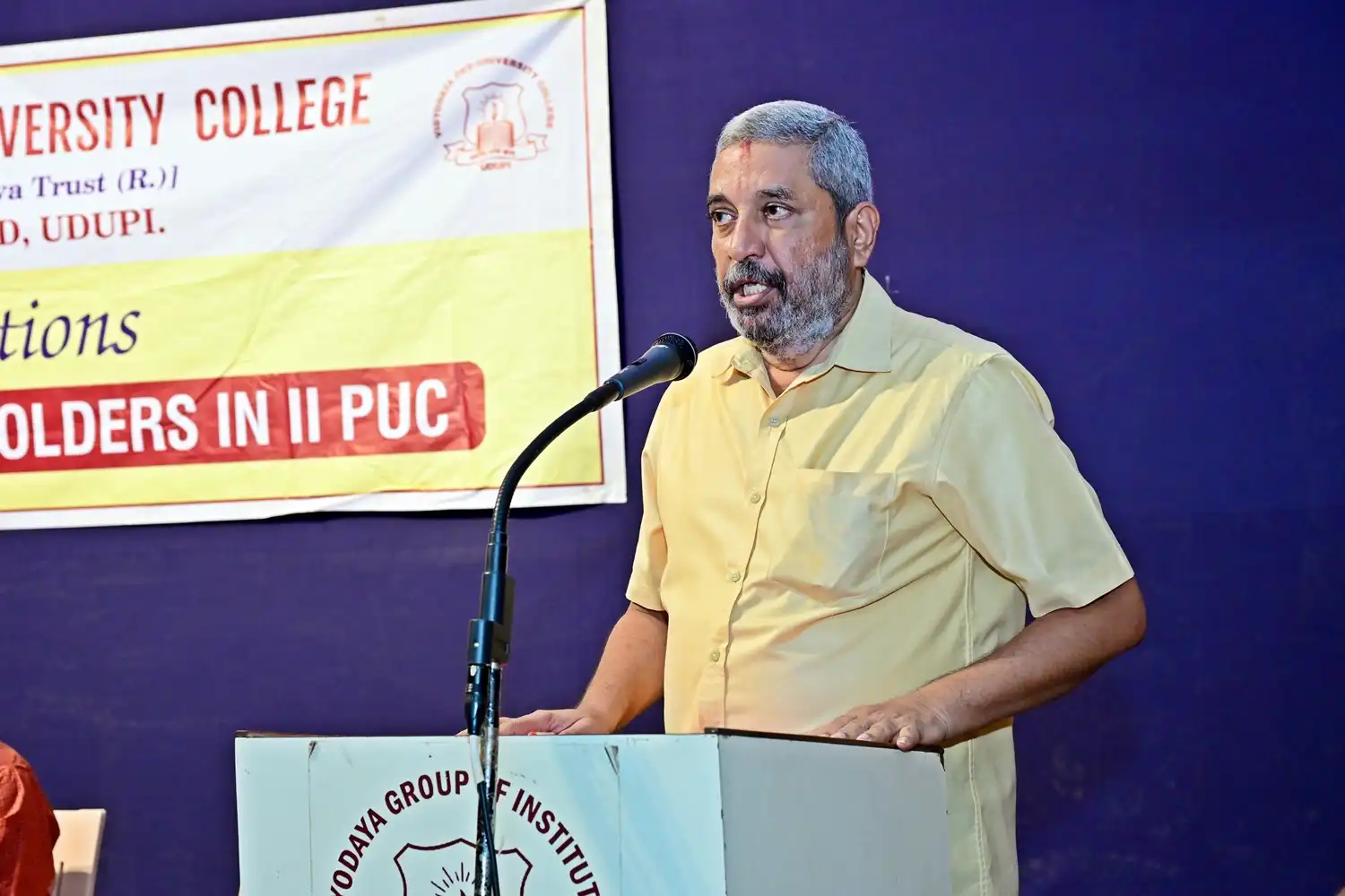 Vidyodaya P U College Udupi Felcitations to State Rank Holders