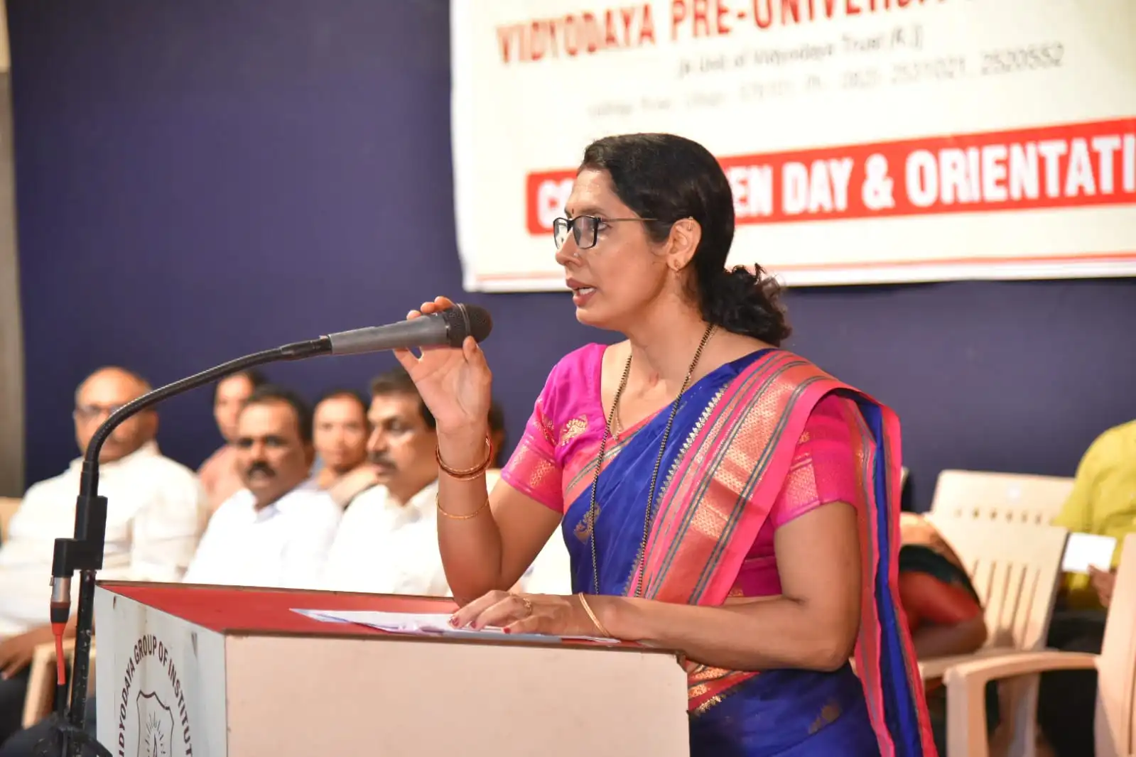 Vidyodaya P U College Udupi Orientation Programme for PUC Students