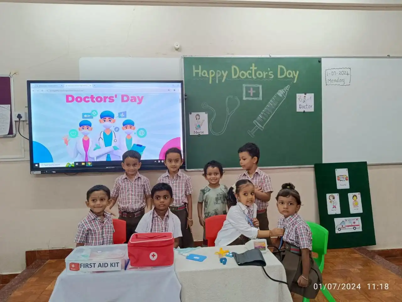 Doctors Day Celebration at Vidyodaya Public School Udupi