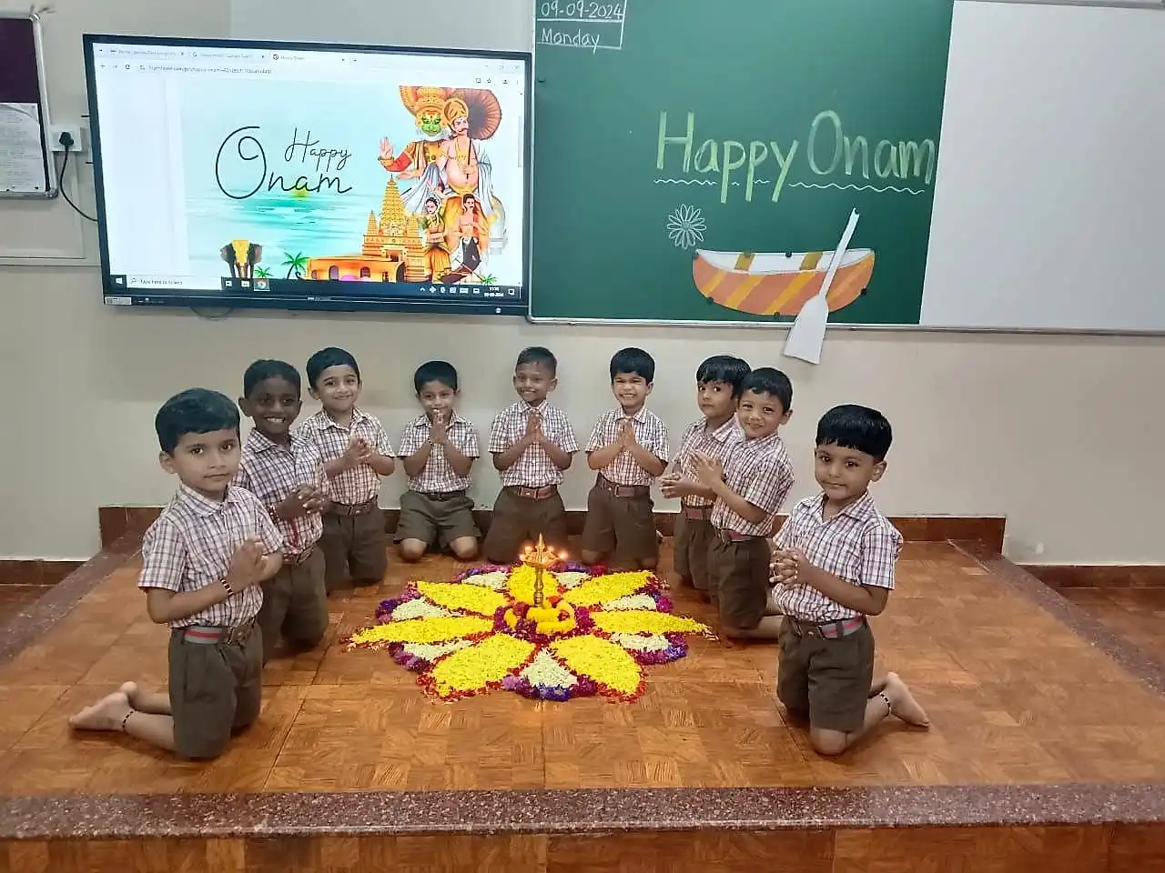 Onam Celebrations at Vidyodaya Public School Udupi