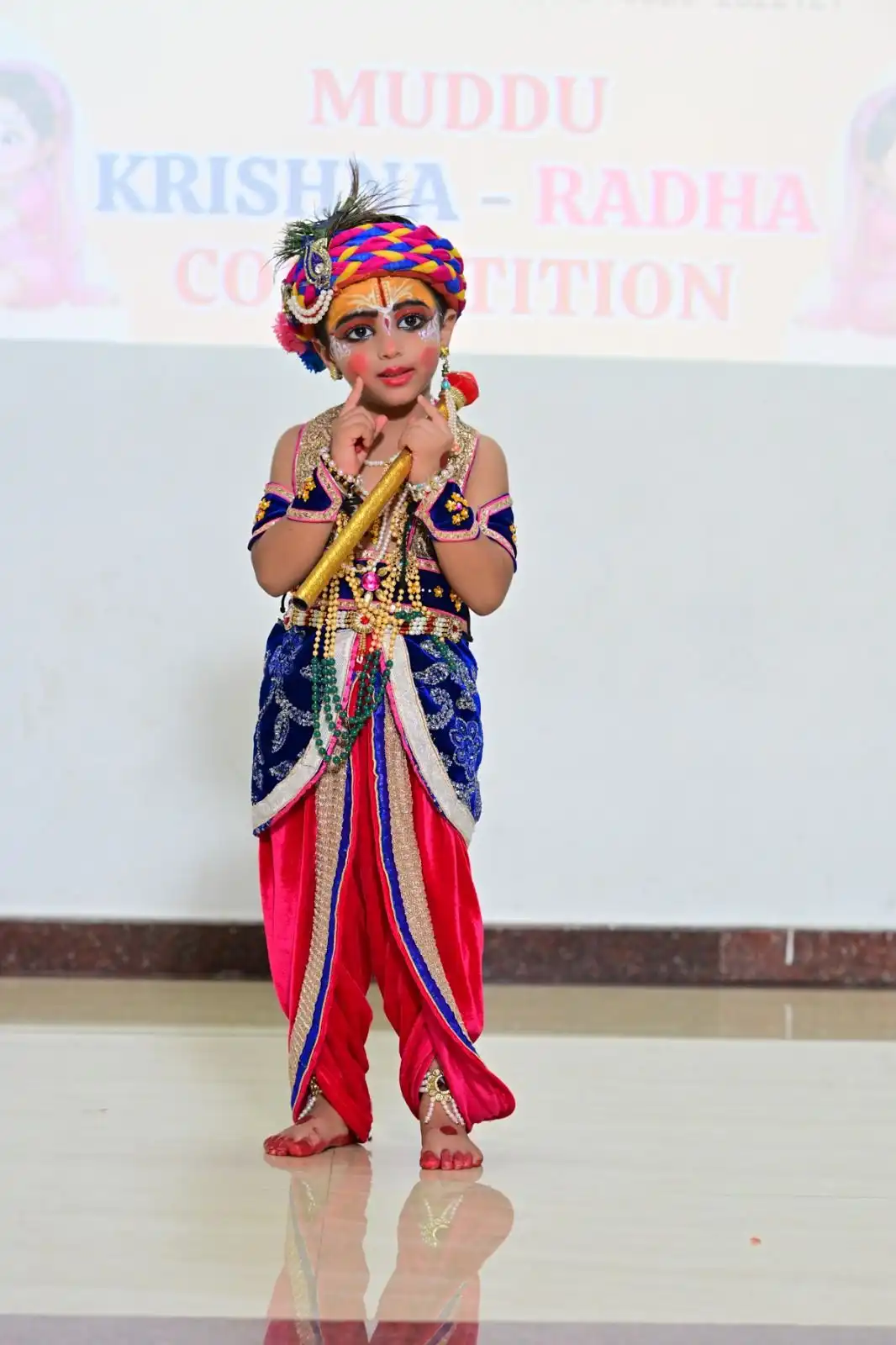 Sri Krishna janmashtami celebrations at Vidyodaya Public School