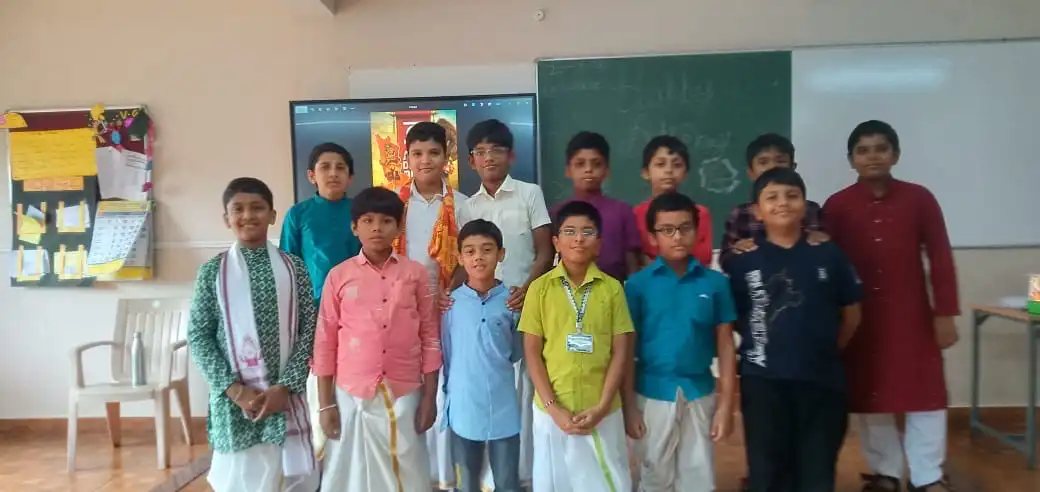 Vidyodaya Public School Udupi Celebrating Aatidonji Dina