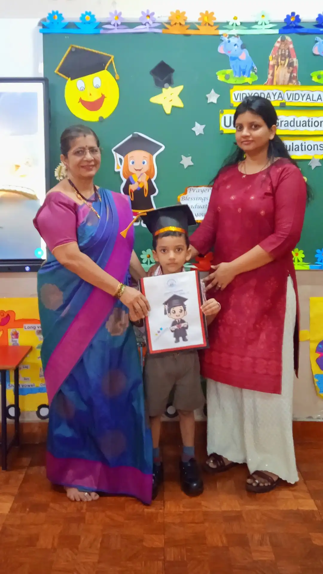 UKG Graduation Day 2026 and Merit Certificate Distribution at Vidyodaya Public School