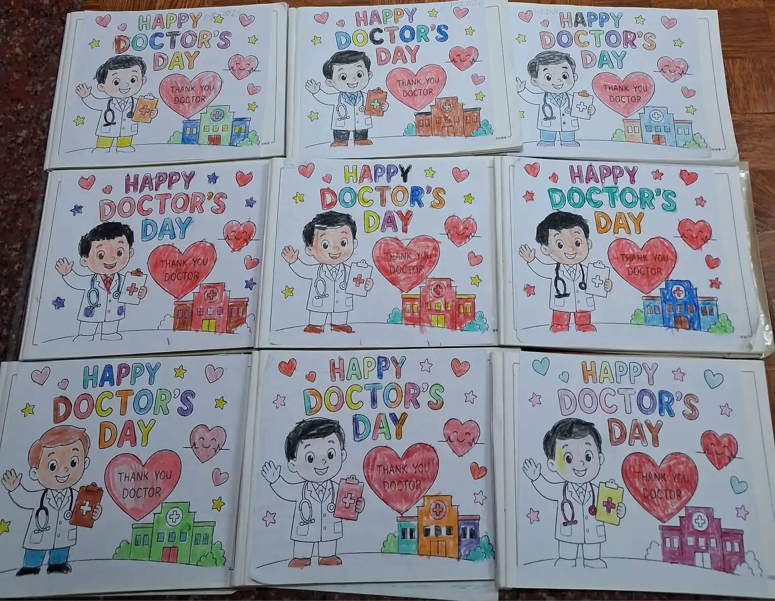 Doctor's Day Activity at Vidyodaya Public School