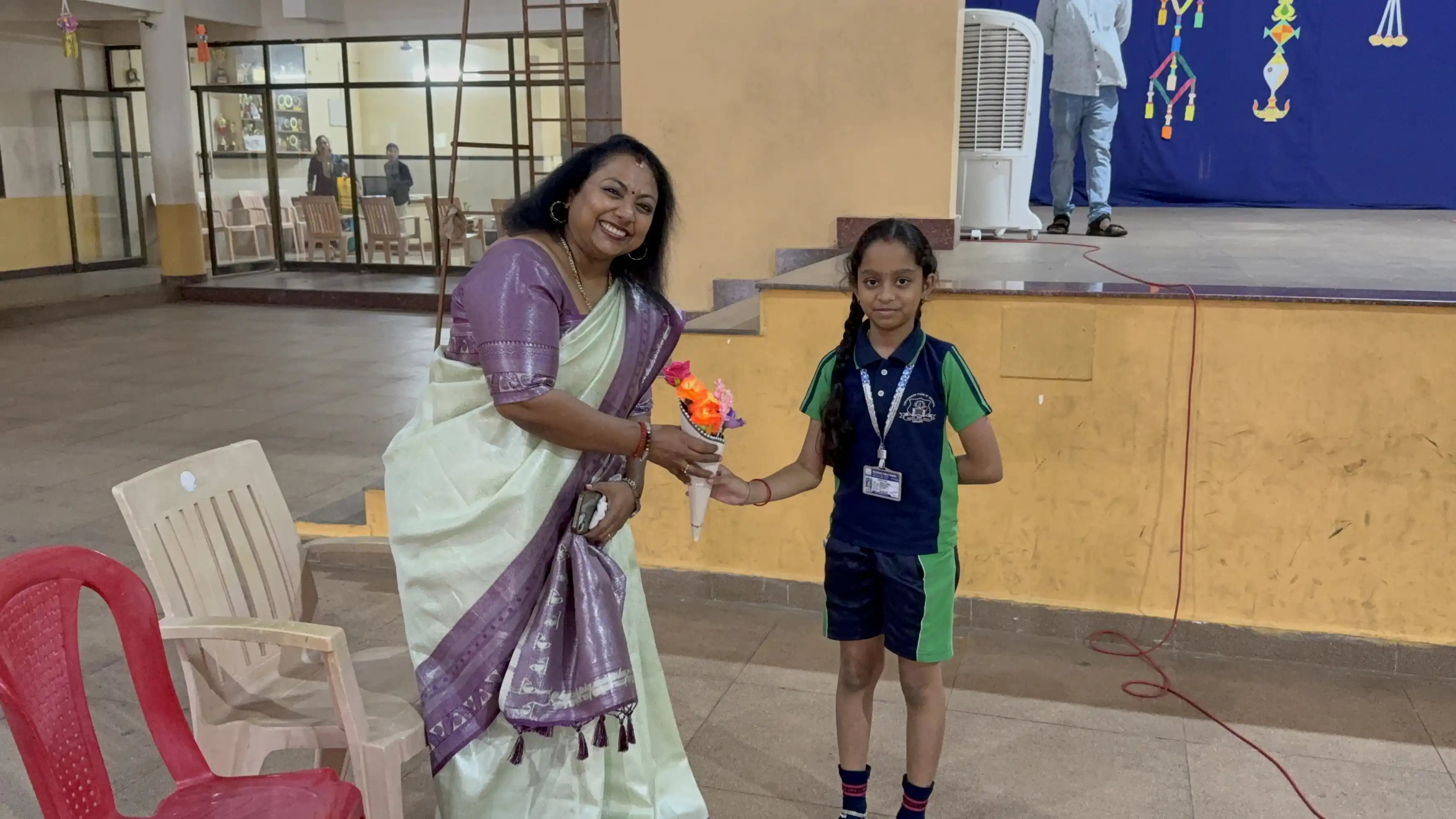 Vidyodaya Public School Election Activity Using Electronic Voting Machine