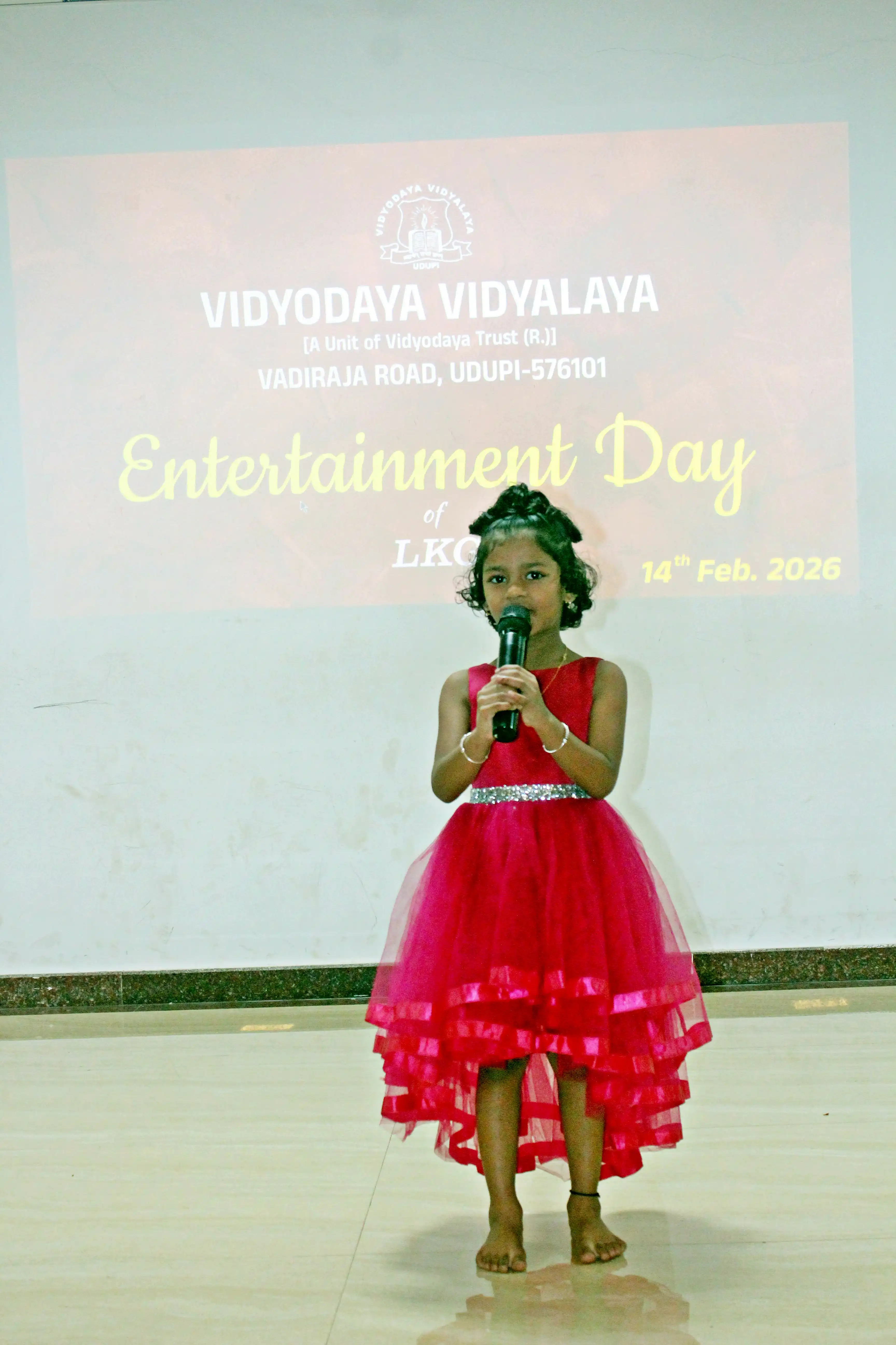 Entertainment Day Celebration LKG 2026 at Vidyodaya Public School