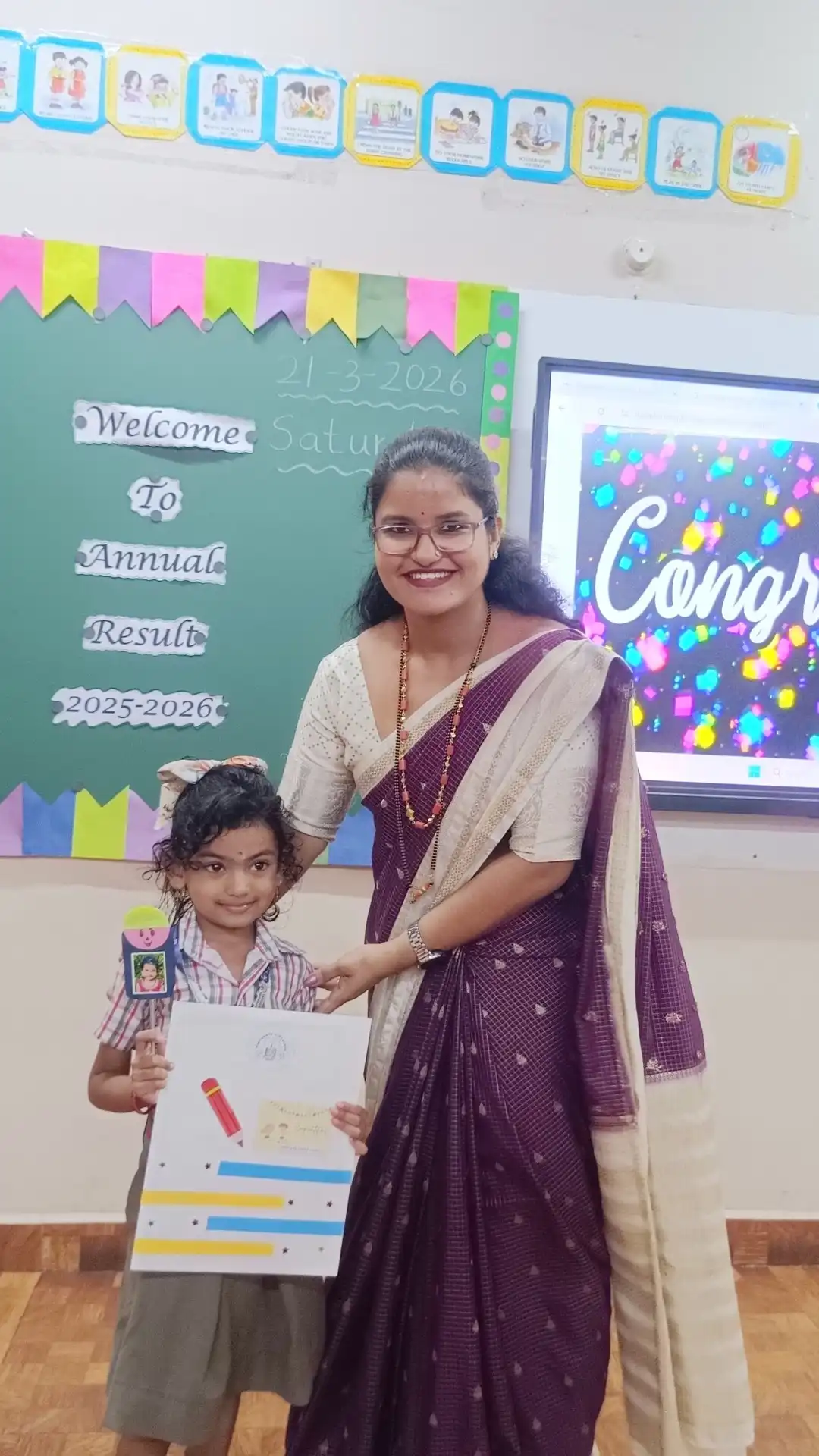 UKG Graduation Day 2026 and Merit Certificate Distribution at Vidyodaya Public School