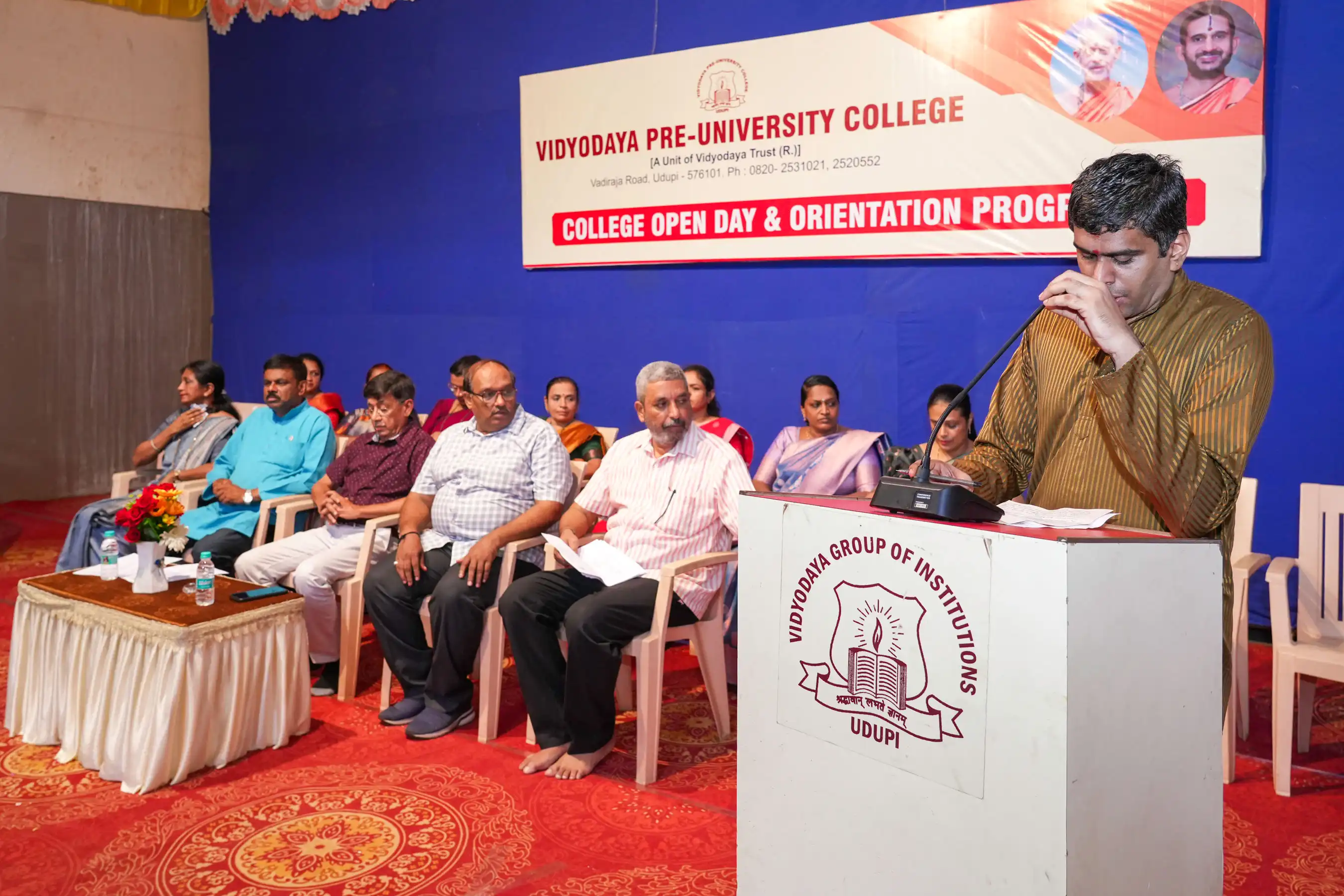 Vidyodaya PU College Udupi Orientation Programme