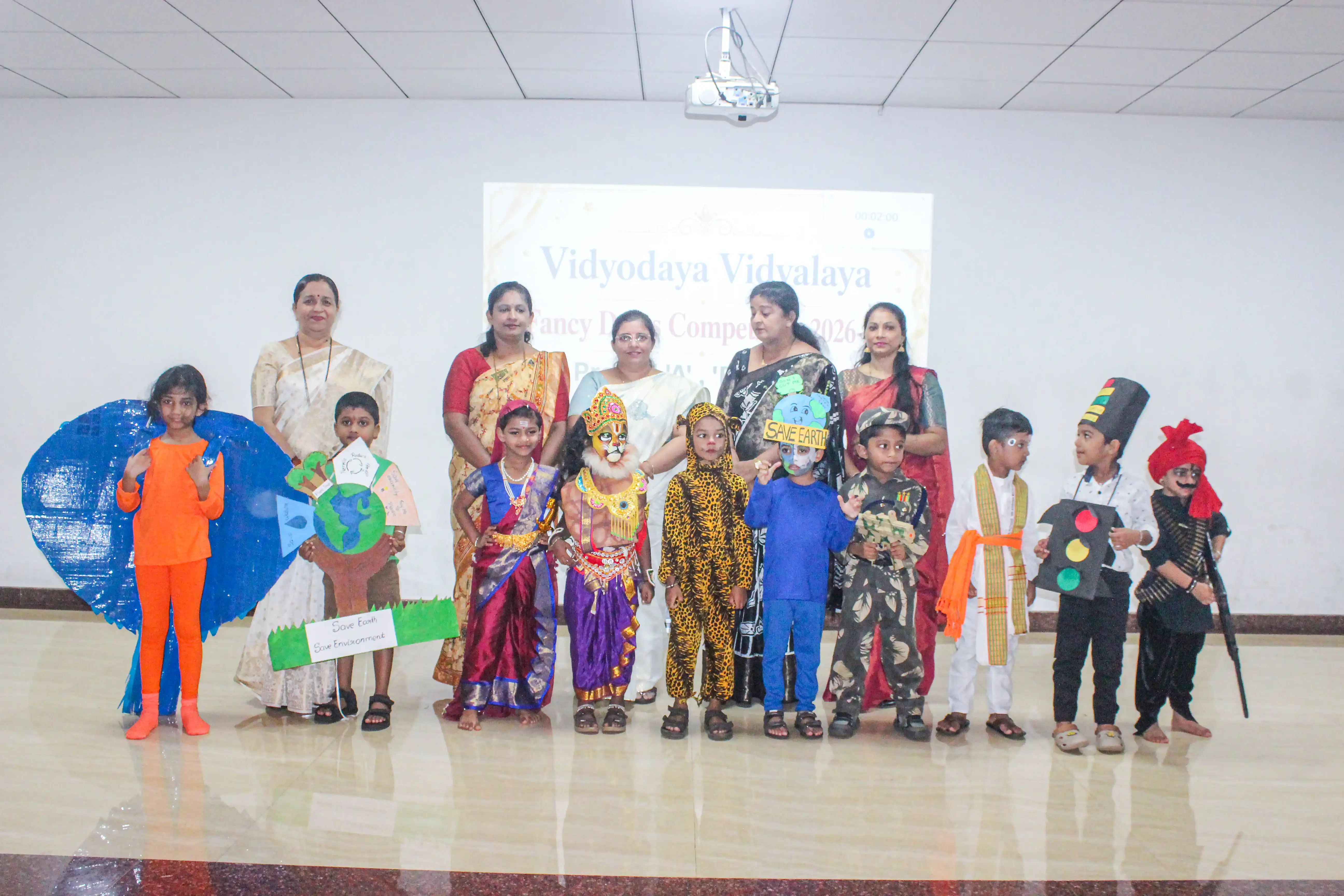 Vidyodaya Public School conducts Fancy Dress Competition for Prep II students