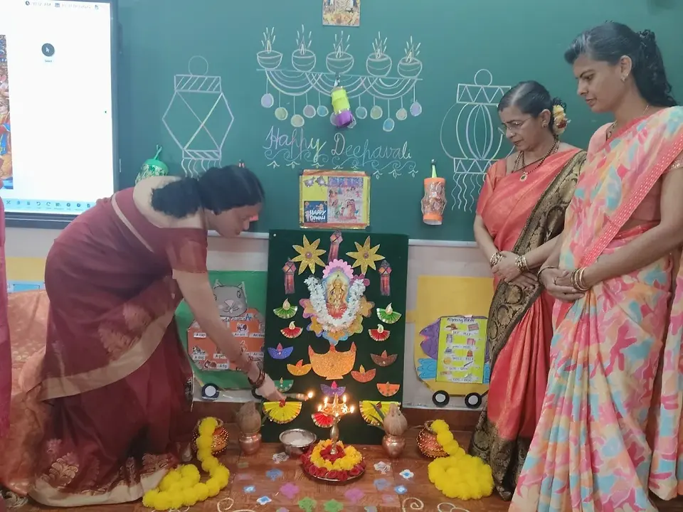 Deepavali Celebrations at Vidyodaya Public School, Udupi