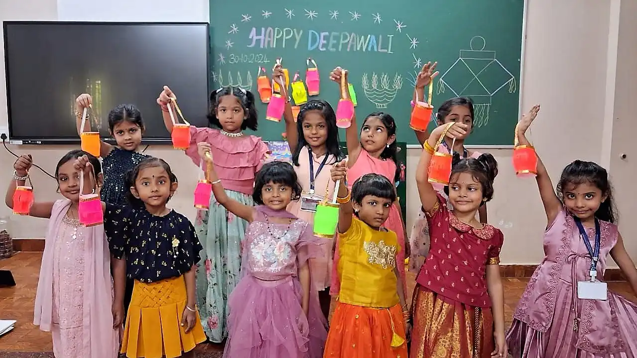 Deepavali celebrations at Vidyodaya Public School Udupi