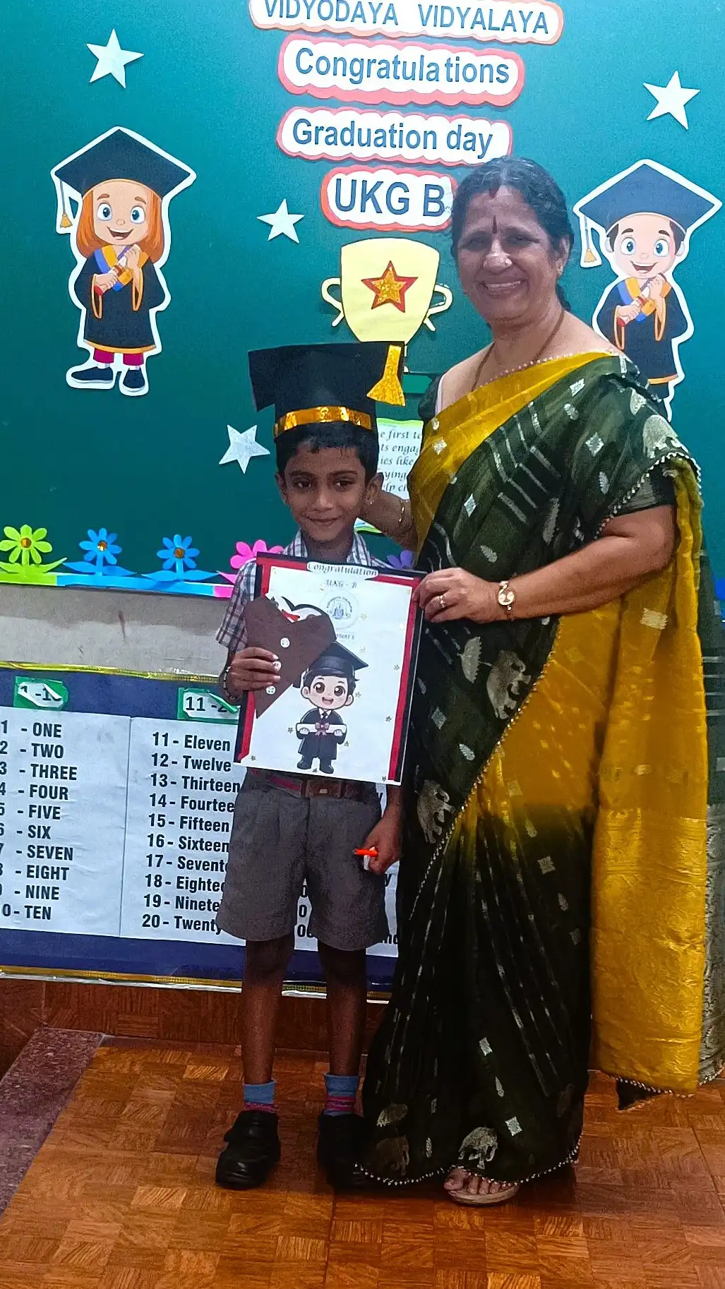 UKG Graduation Day 2026 and Merit Certificate Distribution at Vidyodaya Public School