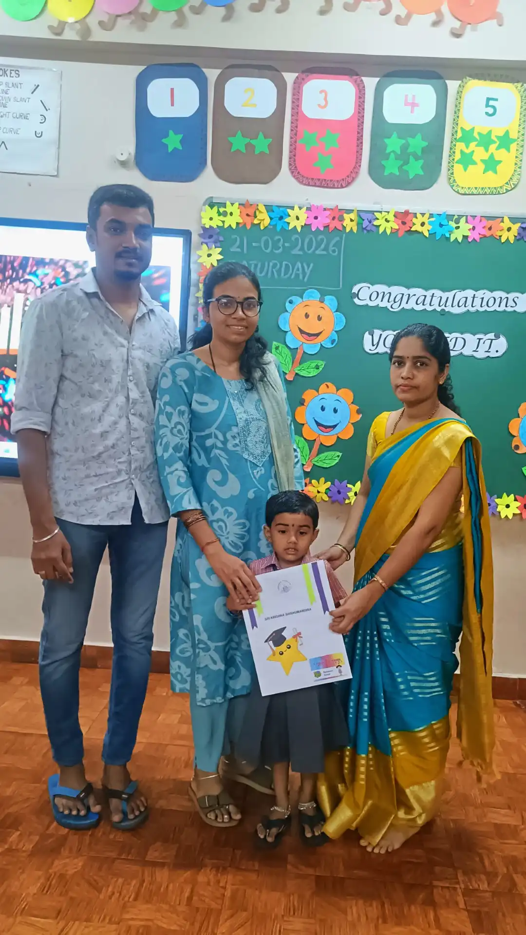 UKG Graduation Day 2026 and Merit Certificate Distribution at Vidyodaya Public School