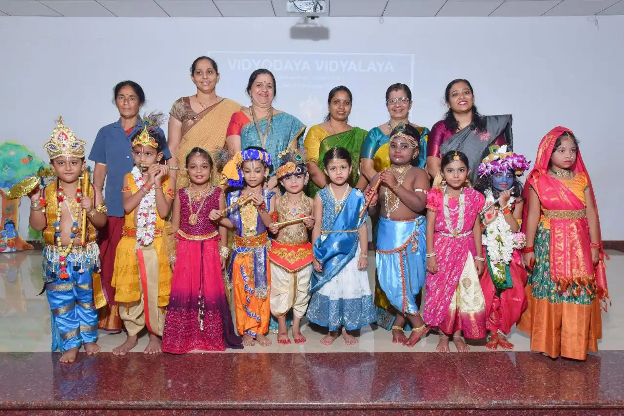 Srikrishna Janmashtami Celebration at Vidyodaya Public Shcool Udupi