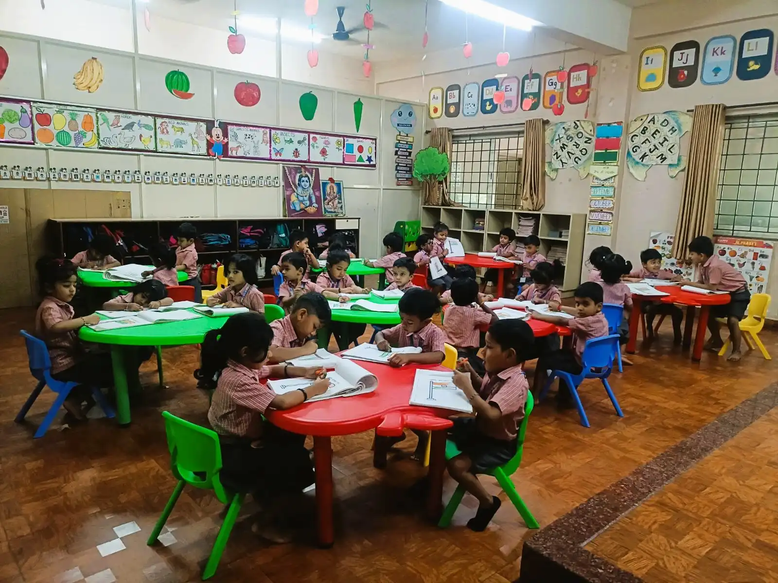 Republic Day activity for pre-primary students