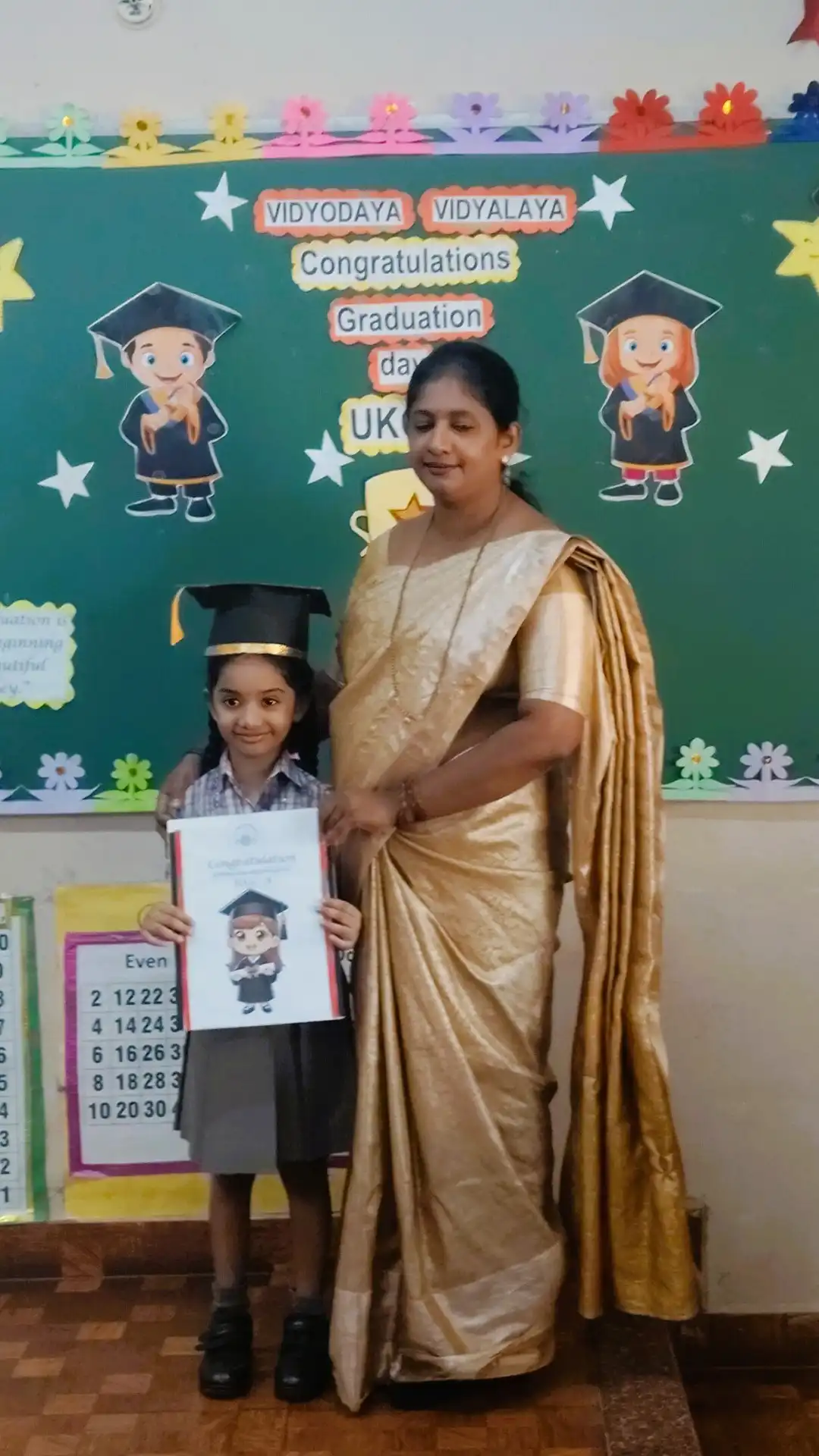 UKG Graduation Day 2026 and Merit Certificate Distribution at Vidyodaya Public School