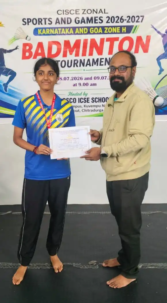 Vidyodaya Public School Excels at Zonal Level Shuttle Badminton Tournament 2026