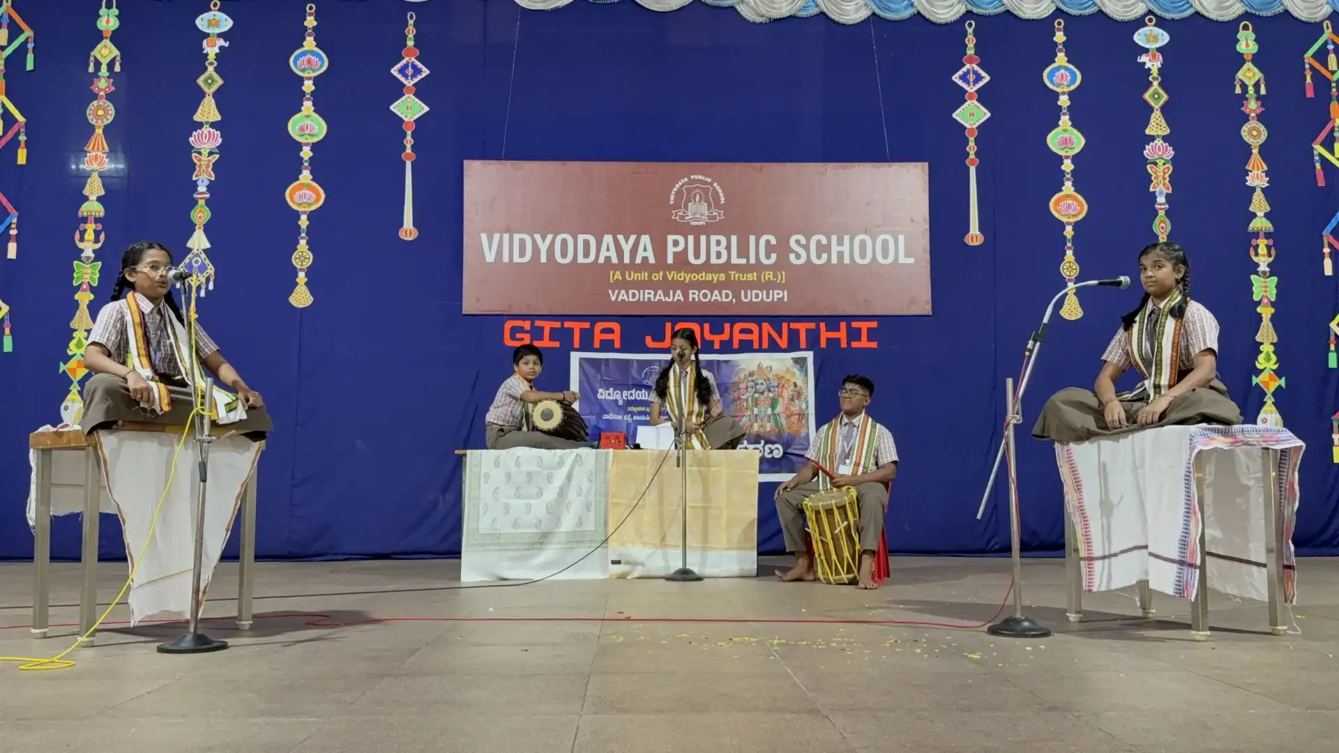 Gita Jayanthi Celebration at Vidyodaya Public School
