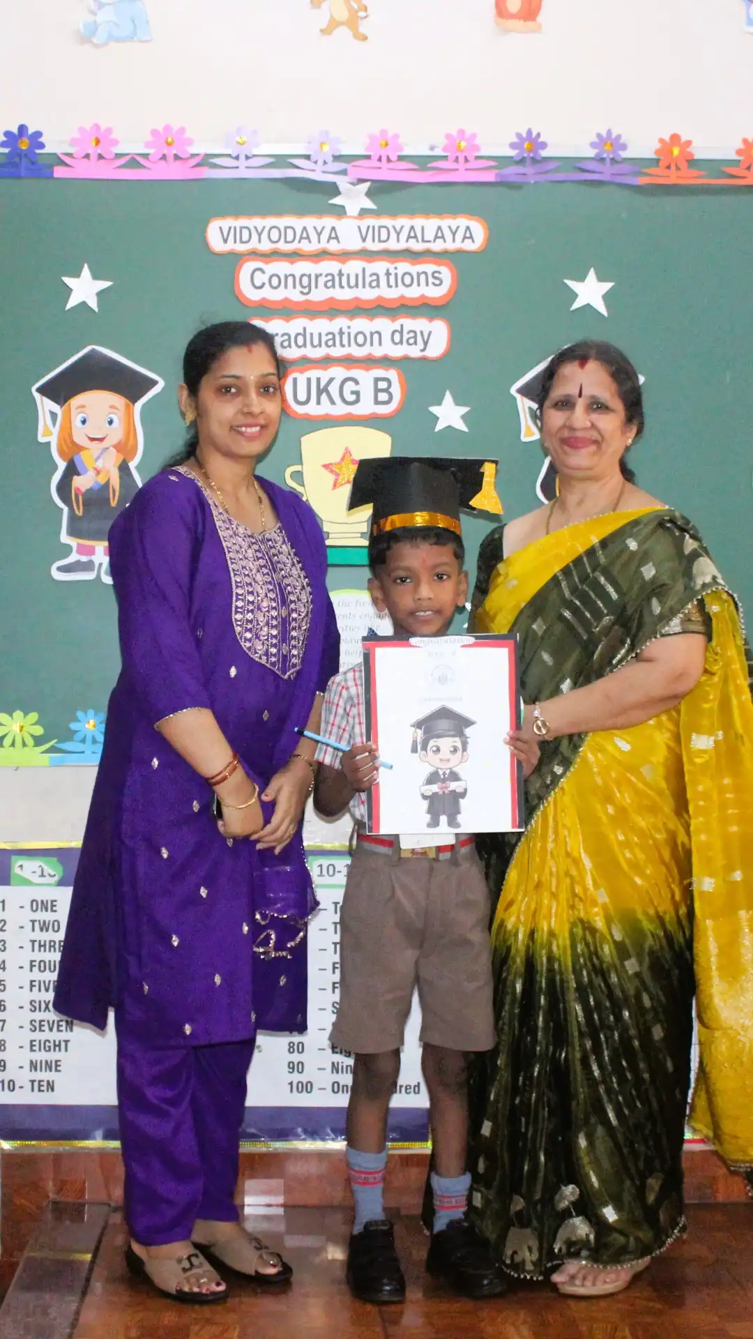 UKG Graduation Day 2026 and Merit Certificate Distribution at Vidyodaya Public School