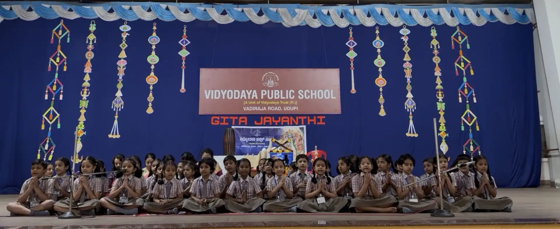 Gita Jayanthi Celebration at Vidyodaya Public School