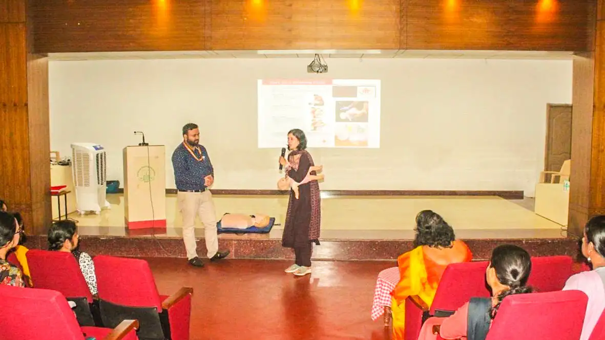 First Aid Workshop at Vidyodaya Public School Udupi