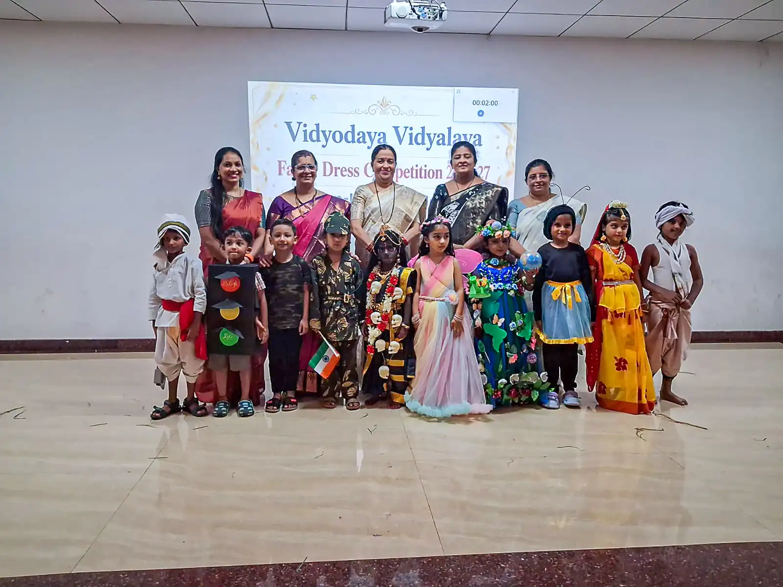 Vidyodaya Public School conducts Fancy Dress Competition for Prep II students