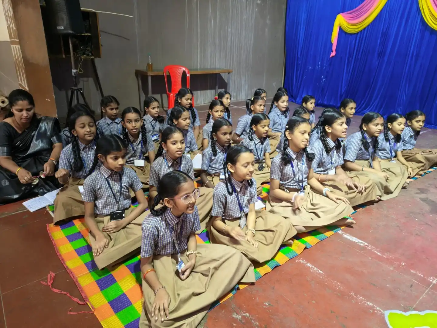 Aradhana Mahotsava 2025 at Vidyodaya Pre-University College
